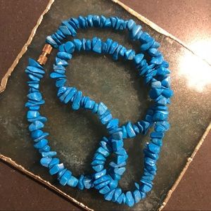 Robins egg blue turquoise necklace